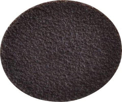 Tru-Maxx - 1" Disc Diam, 80 Grit, Aluminum Oxide Quick Change Disc - Type S Attaching System, Coated, Brown, Medium Grade, 30,000 RPM - Apex Tool & Supply