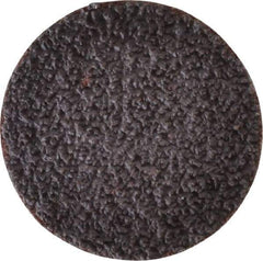 Tru-Maxx - 1-1/2" Disc Diam, 36 Grit, Aluminum Oxide Quick Change Disc - Type S Attaching System, Coated, Brown, Very Coarse Grade, 30,000 RPM - Apex Tool & Supply