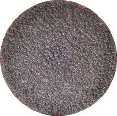 Tru-Maxx - 1-1/2" Disc Diam, 40 Grit, Aluminum Oxide Quick Change Disc - Type S Attaching System, Coated, Brown, Coarse Grade, 30,000 RPM - Apex Tool & Supply