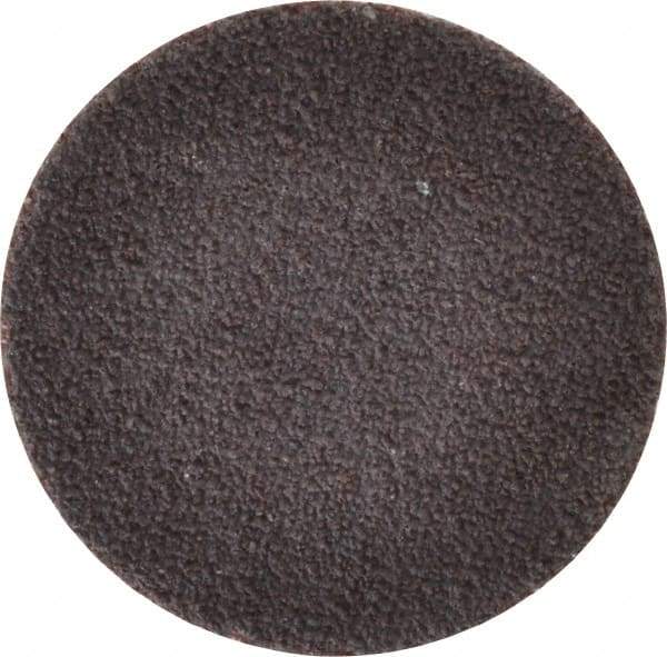Tru-Maxx - 1-1/2" Disc Diam, 60 Grit, Aluminum Oxide Quick Change Disc - Type S Attaching System, Coated, Brown, Medium Grade, 30,000 RPM - Apex Tool & Supply
