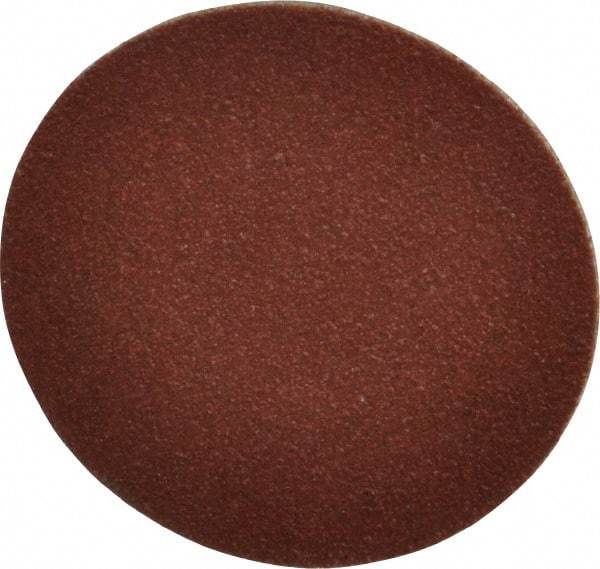 Tru-Maxx - 1-1/2" Disc Diam, 120 Grit, Aluminum Oxide Quick Change Disc - Type S Attaching System, Coated, Brown, Fine Grade, 30,000 RPM - Apex Tool & Supply
