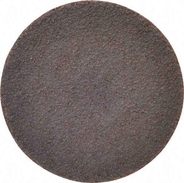 Tru-Maxx - 2" Disc Diam, 50 Grit, Aluminum Oxide Quick Change Disc - Type S Attaching System, Coated, Brown, Coarse Grade, 30,000 RPM - Apex Tool & Supply