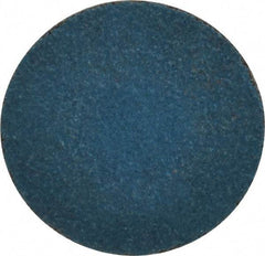 Tru-Maxx - 1" Disc Diam, 80 Grit, Zirconia Alumina Quick Change Disc - Type S Attaching System, Coated, Blue, Medium Grade, 20,000 RPM - Apex Tool & Supply