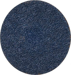 Tru-Maxx - 2" Disc Diam, 50 Grit, Zirconia Alumina Quick Change Disc - Type S Attaching System, Coated, Blue, Coarse Grade, 30,000 RPM - Apex Tool & Supply