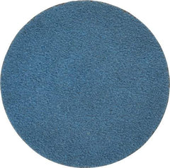 Tru-Maxx - 2" Disc Diam, 80 Grit, Zirconia Alumina Quick Change Disc - Type S Attaching System, Coated, Blue, Medium Grade, 30,000 RPM - Apex Tool & Supply