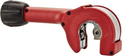 General - 5/8" to 1-1/8" Pipe Capacity, Ratcheting Tube Cutter - Cuts PVC, Stainless Steel, Copper, Brass and Aluminum - Apex Tool & Supply