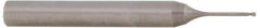 Accupro - 8mm, 2 Flute, Single End, Solid Carbide, 1mm Corner Radius End Mill - 63mm OAL, 30° Helix, Right Hand Flute, 8mm LOC, Right Hand Cut, 25mm Extended Reach - Apex Tool & Supply