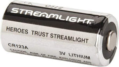 Streamlight - Size CR123A, Lithium, 400 Pack, Standard Battery - 3 Volts - Apex Tool & Supply