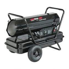 Heatstar - 125,000 BTU Rating, Kerosene Forced Air Heater with Thermostat - 3,000 Sq Ft Max Heating Area, 14 Gal Capacity, Fuel with Kerosene - Apex Tool & Supply
