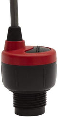 Flowline - 1" Thread, 30 Max psi, 140°F Max, Liquid Level Non-Contact Ultrasonic Switch - Multiple High and/or Low Alarms, SPST Switch Logic - Apex Tool & Supply