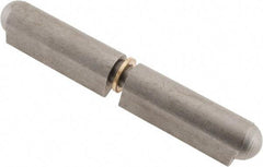 Value Collection - 5-29/32" Long x 0.787" Wide x 0.984" Thick, Weld On Hinge - Steel with Steel Pin - Apex Tool & Supply