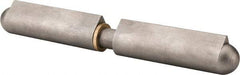 Value Collection - 7-7/8" Long x 29/32" Wide x 1.122" Thick, Weld On Hinge - Steel with Steel Pin - Apex Tool & Supply