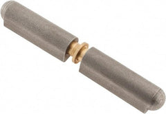 Value Collection - 4.724" Long x 0.63" Wide x 0.787" Thick, Weld On Hinge - Steel with Brass Pin - Apex Tool & Supply