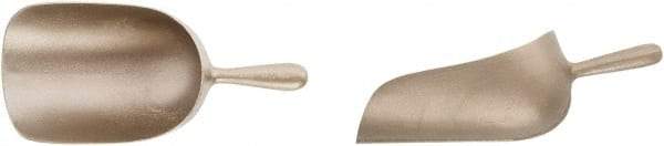 Ampco - Aluminum Scoop - 3-1/2" Deep Bowl, 12" OAL - Apex Tool & Supply