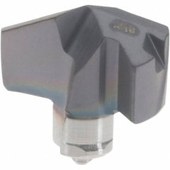 Iscar - Series ICP, 0.346" Diam Grade IC908 140° Replaceable Drill Tip - Carbide, TiAlN Finish, 8 Seat Size, Through Coolant - Apex Tool & Supply