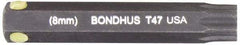 Bondhus - Star Hex Drive Bit - 2" OAL - Apex Tool & Supply