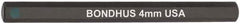 Bondhus - 4mm Hex Drive Bit - 2" OAL - Apex Tool & Supply