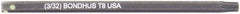Bondhus - Star Hex Drive Bit - 2" OAL - Apex Tool & Supply