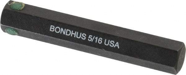 Bondhus - 5/16" Hex Drive Bit - 2" OAL - Apex Tool & Supply