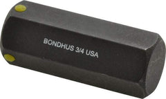 Bondhus - 3/4" Hex Drive Bit - 2" OAL - Apex Tool & Supply