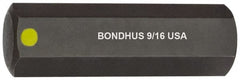 Bondhus - 9/16" Hex Drive Bit - Apex Tool & Supply
