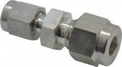 Ham-Let - 1/4 x 1/8" OD, Grade 316Stainless Steel Union - Comp x Comp Ends - Apex Tool & Supply