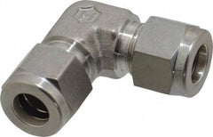 Ham-Let - 3/8" OD, Grade 316Stainless Steel Union Elbow - Comp x Comp Ends - Apex Tool & Supply