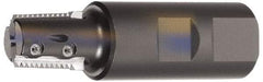 Kennametal - 26mm Cut Diam, 43mm Max Hole Depth, 25mm Shank Diam, Internal/External Indexable Thread Mill - Insert Style TMS, 4 Inserts, Toolholder Style TMT, 103mm OAL - Apex Tool & Supply