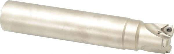 Seco - 1-1/2" Cut Diam, 0.08" Max Depth, 1-1/2" Shank Diam, Cylindrical Shank Indexable High-Feed End Mill - Screw Holding Method, 218.19-160.. Insert, R217.21 Toolholder, Through Coolant - Apex Tool & Supply