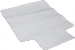Aleco - 48" Long x 36" Wide, Chair Mat - Single Lip, Straight Edge Style, Texured Both Sides - Apex Tool & Supply