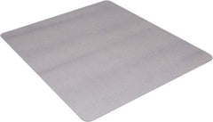Aleco - 53" Long x 45" Wide, Chair Mat - Rectangular, Straight Edge Style, Texured Both Sides - Apex Tool & Supply