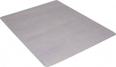 Aleco - 60" Long x 46" Wide, Chair Mat - Rectangular, Straight Edge Style, Texured Both Sides - Apex Tool & Supply