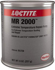Loctite - 8 oz Cartridge Gray Epoxy Resin Putty - Series 2000 - Apex Tool & Supply
