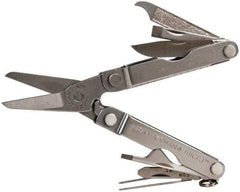 Leatherman - 10 Piece, Multi-Tool Set - 2-1/2" OAL, 2-1/2" Closed Length - Apex Tool & Supply