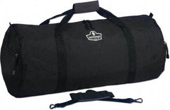 Ergodyne - 2 Pocket, 3,800 Cubic Inch, 600D Polyester Empty Duffel Bag - 29 Inch Wide x 13 Inch Deep x 13 Inch High, Black, Model No. 5020P - Apex Tool & Supply