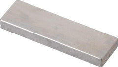 Mitutoyo - 0.125" Rectangular Steel Gage Block - Accuracy Grade AS-1, Includes Certificate of Inspection - Apex Tool & Supply