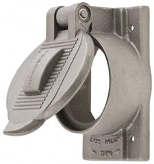 Hubbell Wiring Device-Kellems - Electrical Outlet Box Aluminum Weatherproof Cover - Apex Tool & Supply