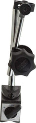 Noga - 70 Lb Magnetic Force, Fine Adjustment Indicator Positioner & Holder with Base - Post & Articulated Arm, Rectangular Base, 1-1/4" Base Height, 40mm Base Length, 1-3/16" Base Width - Apex Tool & Supply