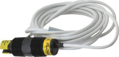 Flowline - 3/4" Thread, 150 Max psi, 176°F Max, Liquid Level Ultrasonic Switch - Polypropylene Stem, Intrinsically Safe Ultrasonic Level Switch - Apex Tool & Supply