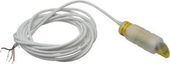 Flowline - 3/4" Thread, 150 Max psi, 176°F Max, Liquid Level Optic Leak Detection Switch - Polypropylene Stem, Leak Detection for Secondary Containment - Apex Tool & Supply
