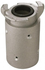 EVER-TITE Coupling Products - 1-1/4" ID x 2-5/32" OD Sandblaster Hose End - Brass, Rated to 100 PSI - Apex Tool & Supply
