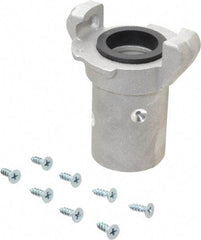 EVER-TITE Coupling Products - 3/4" ID x 1-1/2" OD Sandblaster Hose End - Aluminum, Rated to 100 PSI - Apex Tool & Supply