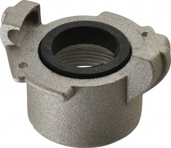 EVER-TITE Coupling Products - 1-1/2" NPT Sandblaster Adapter - Aluminum, Rated to 100 PSI - Apex Tool & Supply