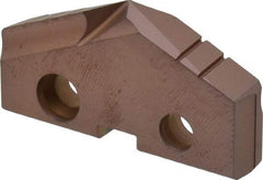 Allied Machine and Engineering - 1-17/32" Diam x 1/4" Thick, Seat Code 3, 132° Included Angle Spade Drill Insert - AM200 Coated, Cobalt, Grade Super Cobalt, Series GEN2 T-A - Apex Tool & Supply
