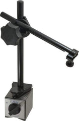 Noga - 175 Lb Magnetic Force, Fine Adjustment Indicator Positioner & Holder with Base - Post & Articulated Arm, Rectangular Base, 55mm Base Height, 60mm Base Length, 50mm Base Width - Apex Tool & Supply