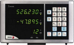 Fagor - 2 Axis, 32" X-Axis Travel, 16" Y-Axis Travel, Milling DRO System - 0.0002", 0.0005", 0.001" Resolution, 0.00012 In/Ft Accuracy, LED Display - Apex Tool & Supply