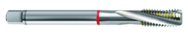 M12x1.75 6H 3-Flute PM Cobalt Red Ring Semi-Bottoming 15 degree Spiral Flute Tap-Bright - Apex Tool & Supply