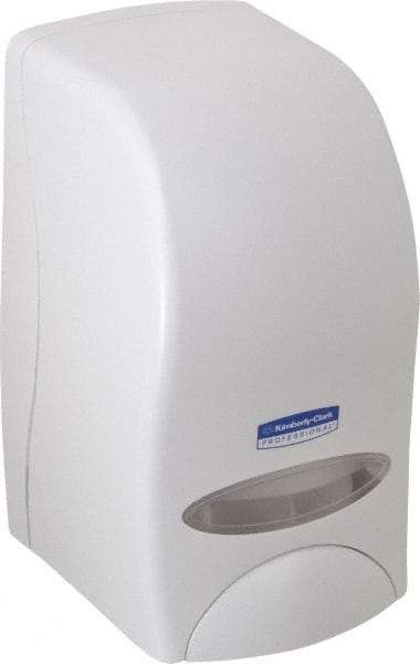 Kimberly-Clark Professional - 1000 mL Liquid Hand Soap Dispenser - Plastic, Hanging, White - Apex Tool & Supply