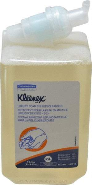 Kleenex - 1 L Dispenser Refill Foam Hand Cleaner - Clear, Medicinal Scent - Apex Tool & Supply