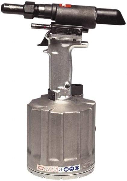 Marson - 3/8" Capacity, Air Riveting Hammer - 22mm Long Stroke, 1/4" Inlet - Apex Tool & Supply